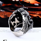 Fashion The Snake Medusa Ring For Men - ringsuniverse