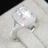 Top quality R&J Brand Silver AAA+ Quality CZ Diamonds Ring - Rings Universe