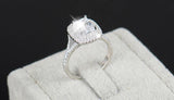 Top quality R&J Brand Silver AAA+ Quality CZ Diamonds Ring - Rings Universe