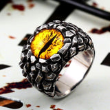 Best Selling Dragon Eye Charm Men's Ring - ringsuniverse