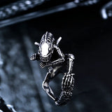 High Quality Alien Predator Finger Ring - Rings Universe