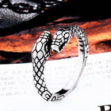 Double Snake Headed Animal Finger Ring