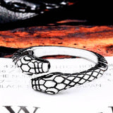 Double Snake Headed Animal Finger Ring - ringsuniverse