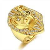 Luxury Fashion Cubic Zirconia Lion Finger Ring
