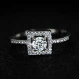 1 Carat AAA+ Cubic Zirconia Diamonds for Women Promise Engagement Promise Ring - ringsuniverse
