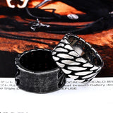 Wide Twist Knitting Personality Ring - ringsuniverse