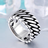 Wide Twist Knitting Personality Ring - ringsuniverse