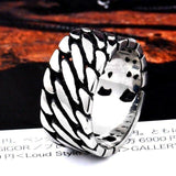 Wide Twist Knitting Personality Ring - ringsuniverse