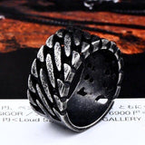Wide Twist Knitting Personality Ring - ringsuniverse