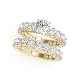 Luxury Jewelry 1ct Round Cut Sona Diamond Rings - Rings Universe