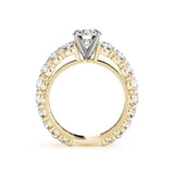 Luxury Jewelry 1ct Round Cut Sona Diamond Rings - Rings Universe