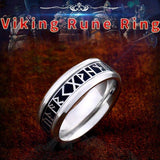 Antique Viking Norse Rune Punk Ring - ringsuniverse