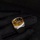 Natural Citrine Gemstone Luxury Ring - Rings Universe